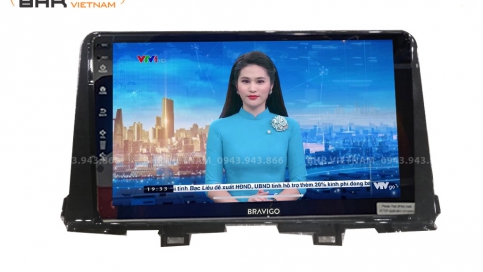 Màn hình DVD Android liền camera 360 xe Kia Morning 2021 - nay | Bravigo Ultimate (4G+64G)  